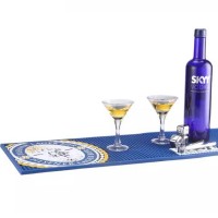 Custom Bar Service Waterproof PVC Rubber Bar Mat