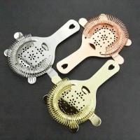 Stainless steel 4 Prong cocktail bar strainer filter